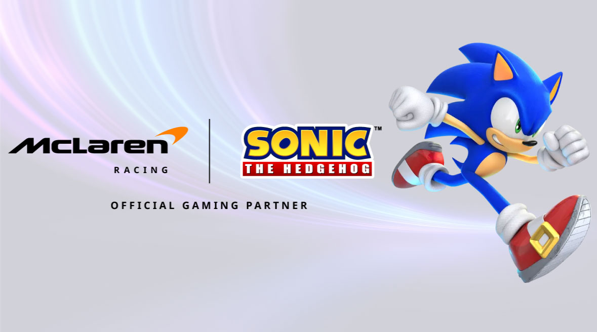 McLaren Racing y SEGA® pisan el acelerador con Sonic the Hedgehog™