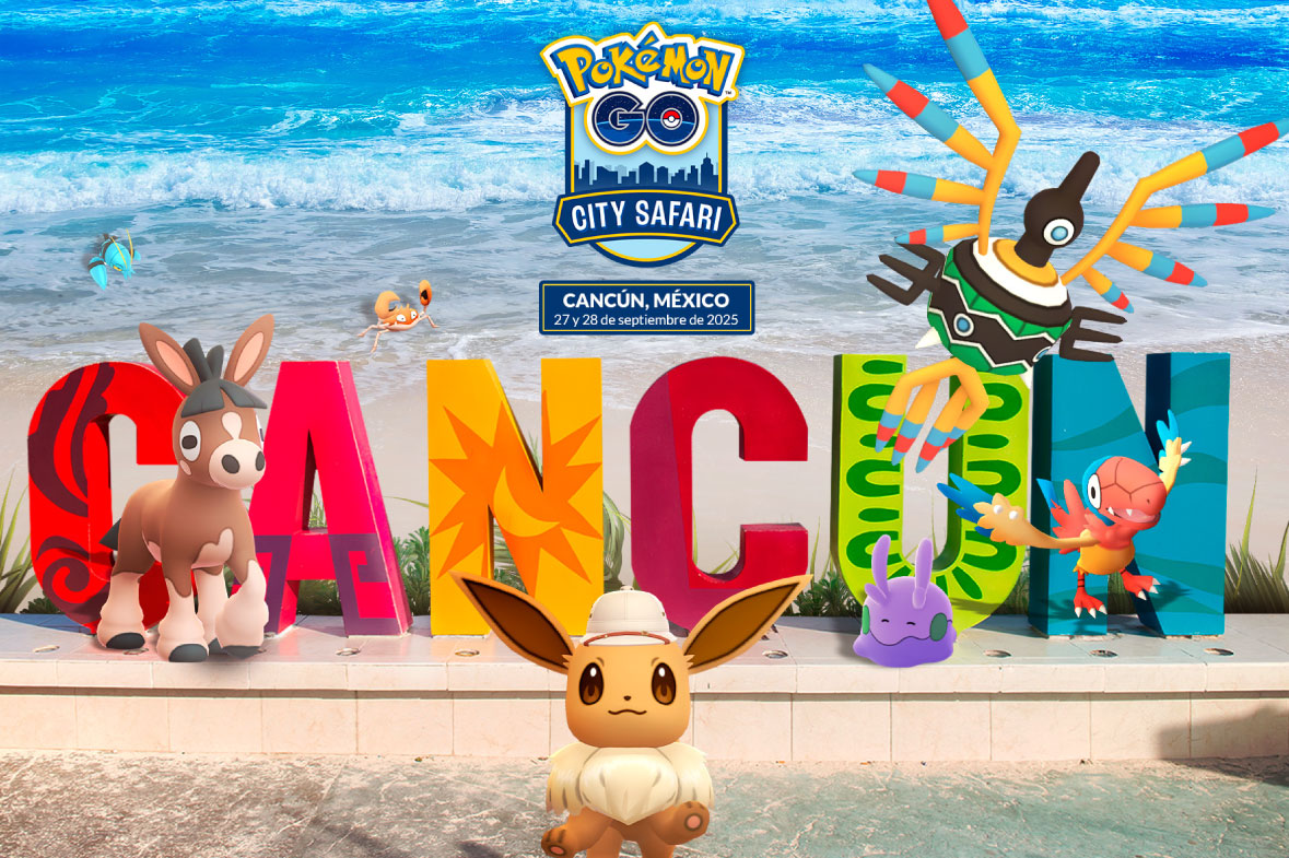 Cancún recibirá el City Safari de Pokémon Go