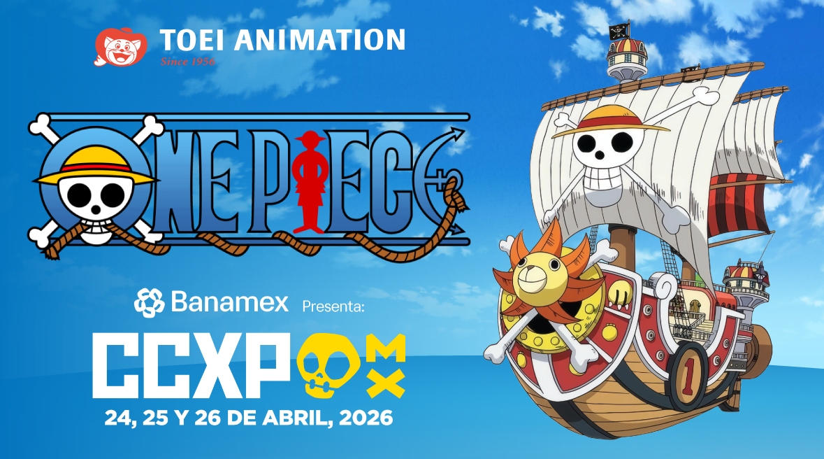 ONE PIECE zarpa rumbo a CCXPMX26