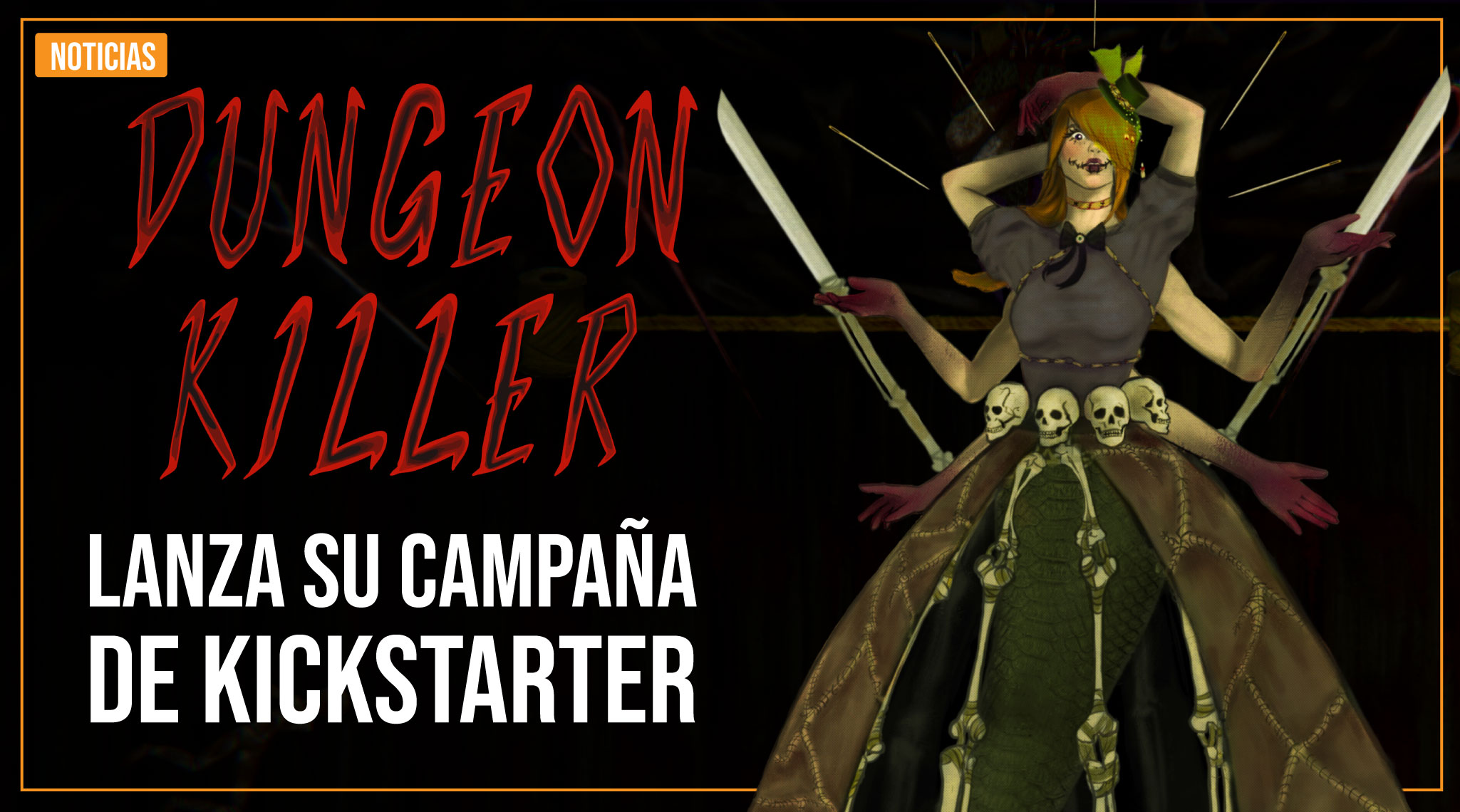 Dungeon Killer Lanza su Kickstarter